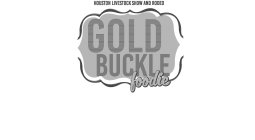 HOUSTON LIVESTOCK SHOW AND RODEO GOLD BUCKLE FOODIE