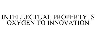 INTELLECTUAL PROPERTY IS OXYGEN TO INNOVATION