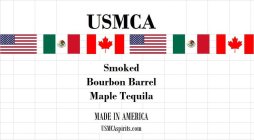 USMCA SMOKED BOURBON BARREL MAPLE TEQUILA MADE IN AMERICA USMCASPIRITS.COM