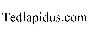 TEDLAPIDUS.COM