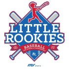 LITTLE ROOKIES FOR BOYS & GIRLS BASEBALL FUN, FITNESS & FUNDAMENTALS AGES 2-6 LR MS SPORTS