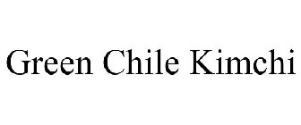 GREEN CHILE KIMCHI