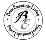 BE · BARE ESSENTIALS LIVING · BARE ESSENTIALS LIVING