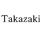 TAKAZAKI