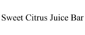 SWEET CITRUS JUICE BAR