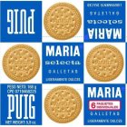 MARIA PUIG SELECTA GALLETAS LIGERAMENTE DULCES MARIA SELECTA GALLETAS LIGERAMENTE DULCES PUIG. MARIA GALLETAS 6 PAQUETES INDIVIDUALES LIGERAMENTE DULCES