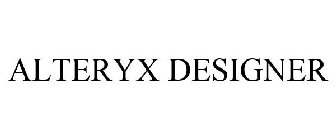 ALTERYX DESIGNER