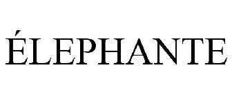 ÉLEPHANTE