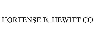 HORTENSE B. HEWITT CO.