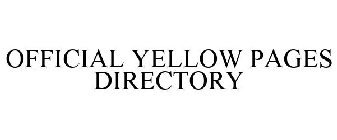 OFFICIAL YELLOW PAGES DIRECTORY