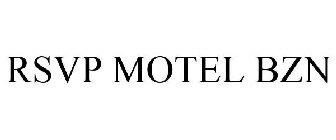 RSVP MOTEL BZN