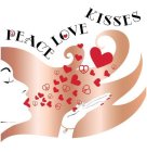 PEACE LOVE KISSES