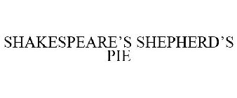 SHAKESPEARE'S SHEPHERD'S PIE