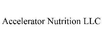 ACCELERATOR NUTRITION LLC