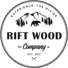 RIFT WOOD COMPANY EXPERIENCE THE DIVIDE EST. 2015
