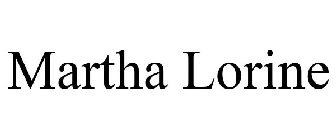 MARTHA LORINE