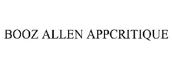 BOOZ ALLEN APPCRITIQUE