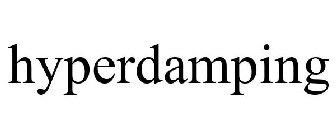 HYPERDAMPING