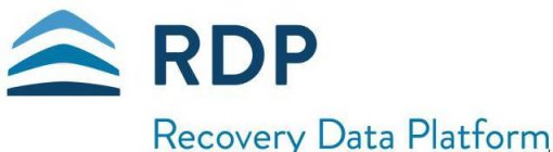RDP RECOVERY DATA PLATFORM