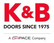 K&B DOORS SINCE 1975 A DHPACE COMPANY