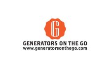 G GENERATORS ON THE GO WWW.GENERATORSONTHEGO.COM