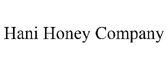 HANI HONEY COMPANY