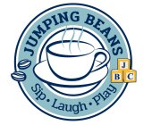 JUMPING BEANS SIP · LAUGH · PLAY JBC
