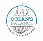 OCEAN'S BALANCE CLEAN TASTE OF MAINE