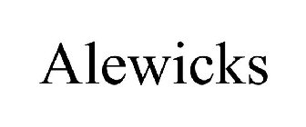 ALEWICKS