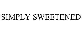 SIMPLY SWEETENED