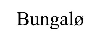 BUNGALØ