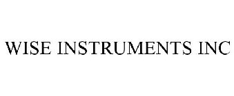 WISE INSTRUMENTS INC