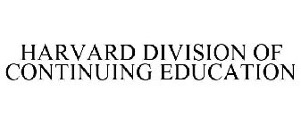 HARVARD DIVISION OF CONTINUING EDUCATION