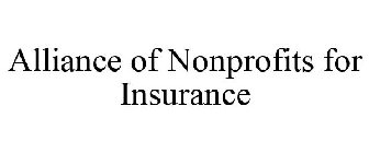 ALLIANCE OF NONPROFITS FOR INSURANCE