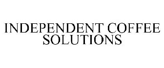 INDEPENDENT COFFEE SOLUTIONS
