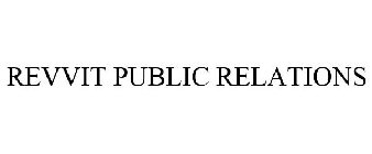 REVVIT PUBLIC RELATIONS