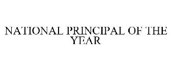 NATIONAL PRINCIPAL OF THE YEAR