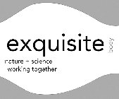 EXQUISITE BODY NATURE + SCIENCE WORKINGTOGETHER