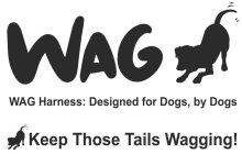 WAG WAG HARNESS: DESIGNED FOR DOGS, BY DOGS KEEP THOSE TAILS WAGGING!