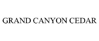 GRAND CANYON CEDAR