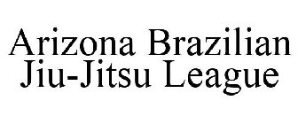 ARIZONA BRAZILIAN JIU-JITSU LEAGUE