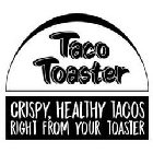 TACO TOASTER CRISPY, HEALTHY TACOS RIGHT FROM YOUR TOASTER