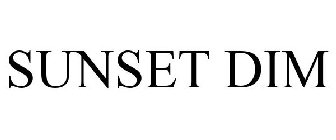 SUNSET DIM