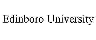 EDINBORO UNIVERSITY