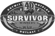 SURVIVOR OUTWIT OUTPLAY OUTLAST 40 WINNERS AT WAR