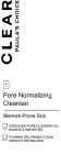 CLEAR PAULA'S CHOICE 1 PORE NORMALIZINGCLEANSER BLEMISH-PRONE SKIN DISSOLVES PORE-CLOGGING OIL, MAKEUP & IMPURITIES FOAMING GEL RINSES CLEAN WITHOUT DRYING SKIN