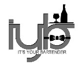 IYB IT'S YOUR BARTENDER