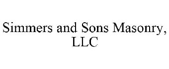 SIMMERS AND SONS MASONRY, LLC