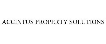 ACCINTUS PROPERTY SOLUTIONS