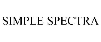 SIMPLE SPECTRA